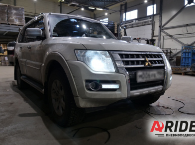 Рис. 1 Наши проекты: Пневматический сигнал на Mitsubishi Pajero