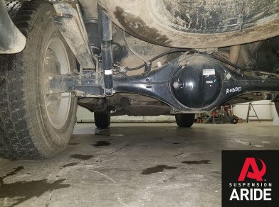 Наши проекты: Пневмоподвеска на Mitsubishi L200 для грузоподъемности - Этапы установки от компании «ARIDE». Доступные цены, гарантия, для заказа и получения консультации звоните 8 (800) 707-52-13. Рис. 7 Наши проекты: Пневмоподвеска на Mitsubishi L200 для грузоподъемности - Этапы установки