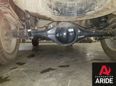 Наши проекты: Пневмоподвеска на Mitsubishi L200 для грузоподъемности - Этапы установки от компании «ARIDE». Доступные цены, гарантия, для заказа и получения консультации звоните 8 (800) 707-52-13. Рис. 6 Наши проекты: Пневмоподвеска на Mitsubishi L200 для грузоподъемности - Этапы установки