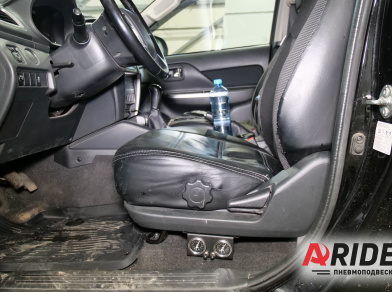 Рис. 4 Наши проекты: Пневмоподвеска Mitsubishi L200