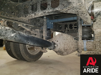 Наши проекты: Пневмоподвеска на Mitsubishi Canter от компании Арайд - Этапы установки от компании «ARIDE». Доступные цены, гарантия, для заказа и получения консультации звоните 8 (800) 707-52-13. Рис. 13 Наши проекты: Пневмоподвеска на Mitsubishi Canter от компании Арайд - Этапы установки
