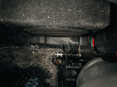 Рис. 10 Установка пневмоподушек на Peugeot Boxer