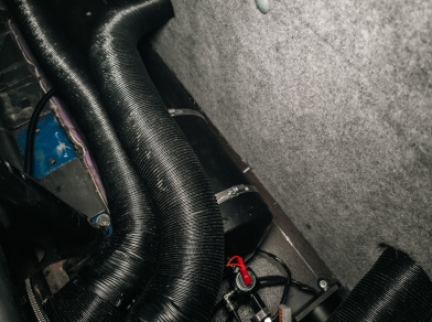 Рис. 9 Установка пневмоподушек на Peugeot Boxer