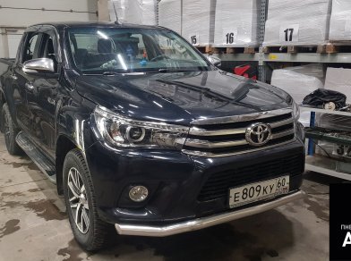 Рис. 2 Пневмоподвеска Toyota Hilux 8