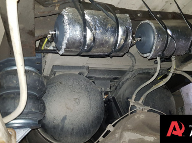 Пневмоподвеска на Toyota Tundra на увеличенных подушках- Этапы установки, характеристики пневмосистемы, технические нюансы замены комплекта с фотографиями Рис. 11 Пневмоподвеска на Toyota Tundra на увеличенных подушках- Этапы установки