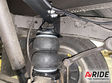 Рис. 6 Наши проекты: Пневмоподвеска на УАЗ Профи Полуторка