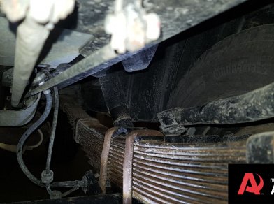 Рис. 30 Установка пневмоподвески на УАЗ Буханка