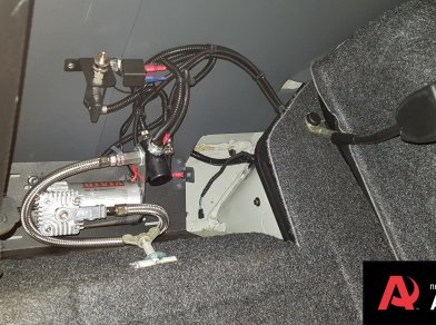 Рис. 20 Пневмоподвеска на UAZ 3303, Буханка, Головастик 