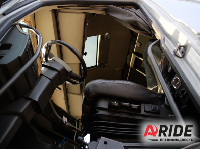 Рис. 4 Наши проекты: Пневматические подушки на Volvo FH16