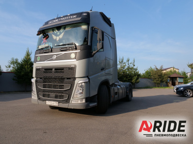 Наши проекты: Пневматические подушки на Volvo FH16 от компании «ARIDE». Доступные цены, гарантия, для заказа и получения консультации звоните 8 (800) 707-52-13. Рис. 1 Наши проекты: Пневматические подушки на Volvo FH16