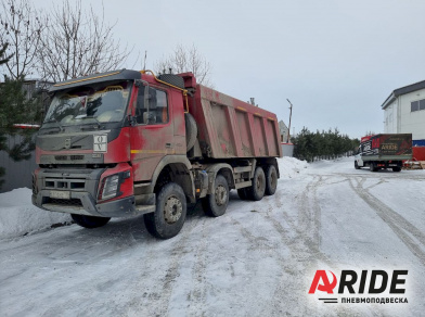 Наши проекты: Установка вспомогательной пневмоподвески на Volvo FMX от компании «ARIDE». Доступные цены, гарантия, для заказа и получения консультации звоните 8 (800) 707-52-13. Рис. 7 Наши проекты: Установка вспомогательной пневмоподвески на Volvo FMX