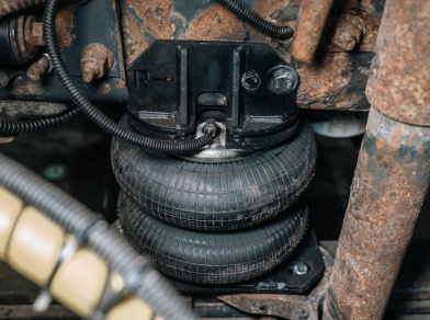 Рис. 8 Пневмоподвеска на Volvo FM