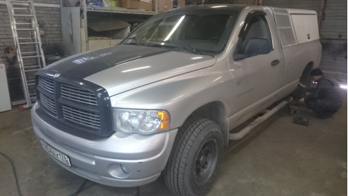 пневморессора на Dodge Ram 1500 пневморессора на Dodge Ram 1500