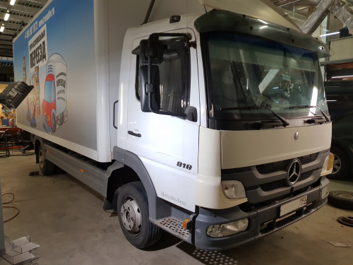 пневморессора на Mercedes-Benz Atego пневморессора на Mercedes-Benz Atego