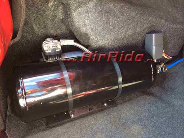 Пневмоподвеска на Ford Mustang 2007г.в.
