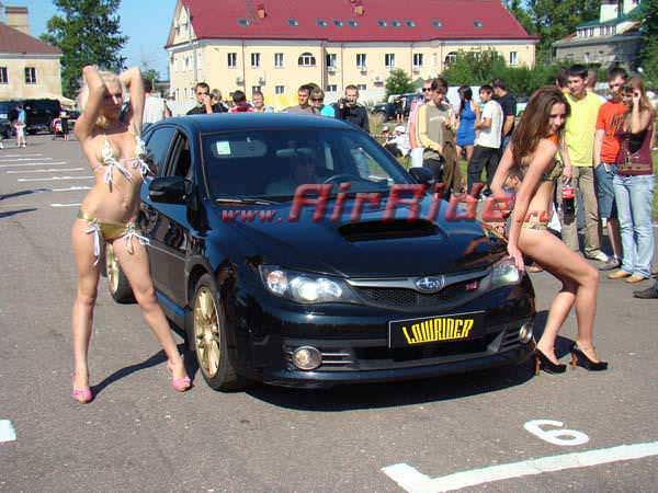 Пневмоподвеска на Subaru WRX
