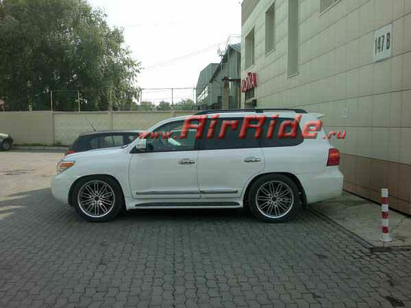 Пневмоподвеска на Toyota Land cruiser 