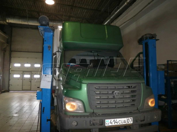 Установка пневмоподвески на ГАЗ (GAZ) Газон NEXT - фото и описание работ, технические детали проекта и характеристики