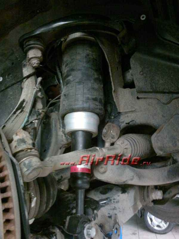 Пневмоподвеска на Toyota Land cruiser 
