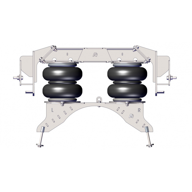 Пневмоподвеска Hyundai  HD120 (1997 - 2013), мост без амортизаторов, грузовой, задняя ось