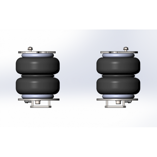 Пневмоподвеска Арайд на Isuzu ELF 9.5 (05-), передняя ось