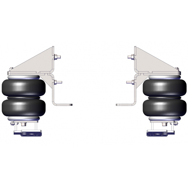 Пневмоподвеска IVECO Daily 35S Шасси (14-), шестое поколение, задняя ось Пневмоподвеска IVECO Daily 35S Шасси (14-), шестое поколение, задняя ось
