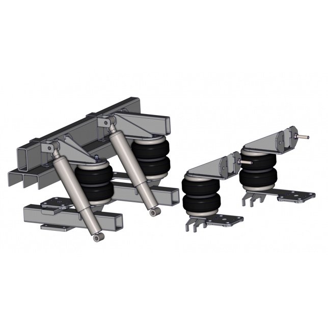 Пневмоподвеска прицепа Вектор ЛАВ 81014В (двухосный) Пневмоподвеска прицепа Вектор ЛАВ 81014В (двухосный)