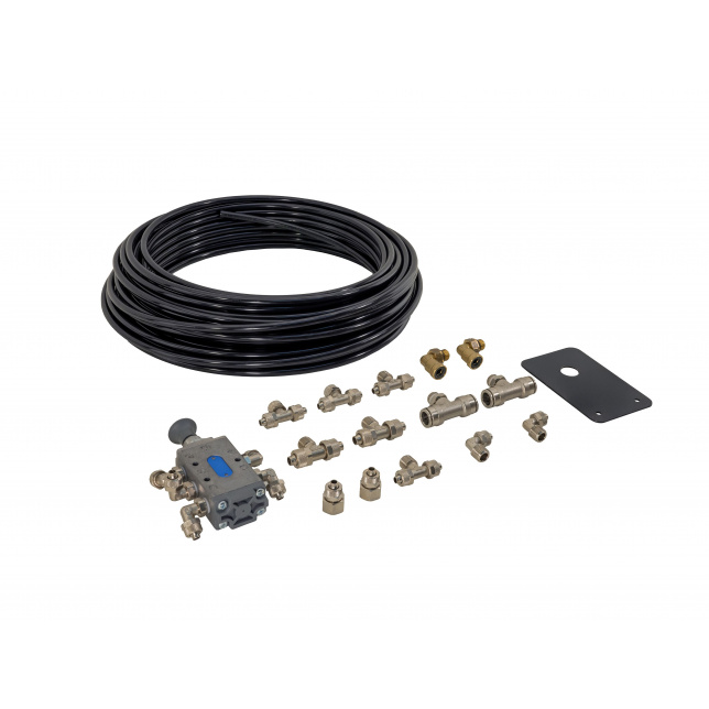 Система управления механизмом подъема оси полуприцепа Camozzi